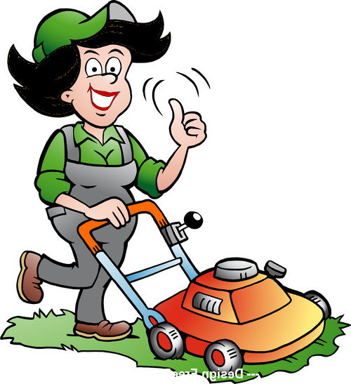mowing